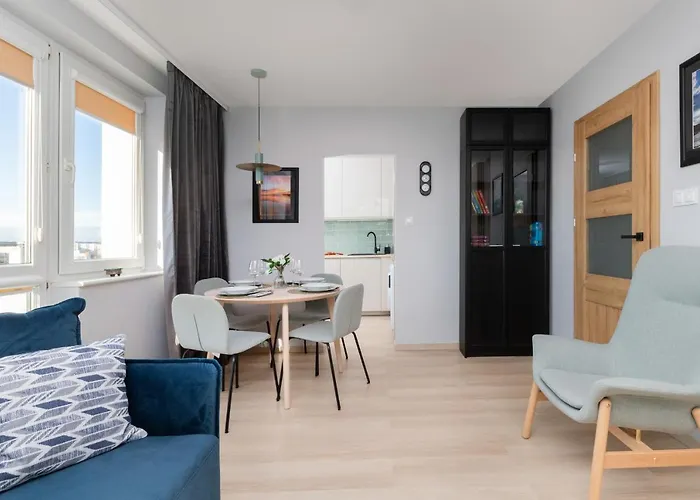 Cozy Pastel Studio In Gdansk By Noclegi Renters